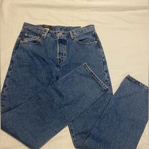 Levi's Deep Blue Straight Leg Jeans